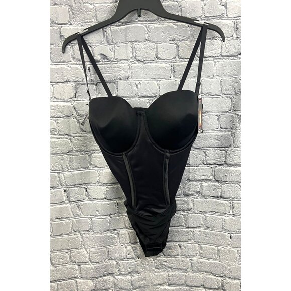 Maidenform Other - Maidenform Women's Firm Tummy-Control Easy Up Strapless Bodysuit 1256